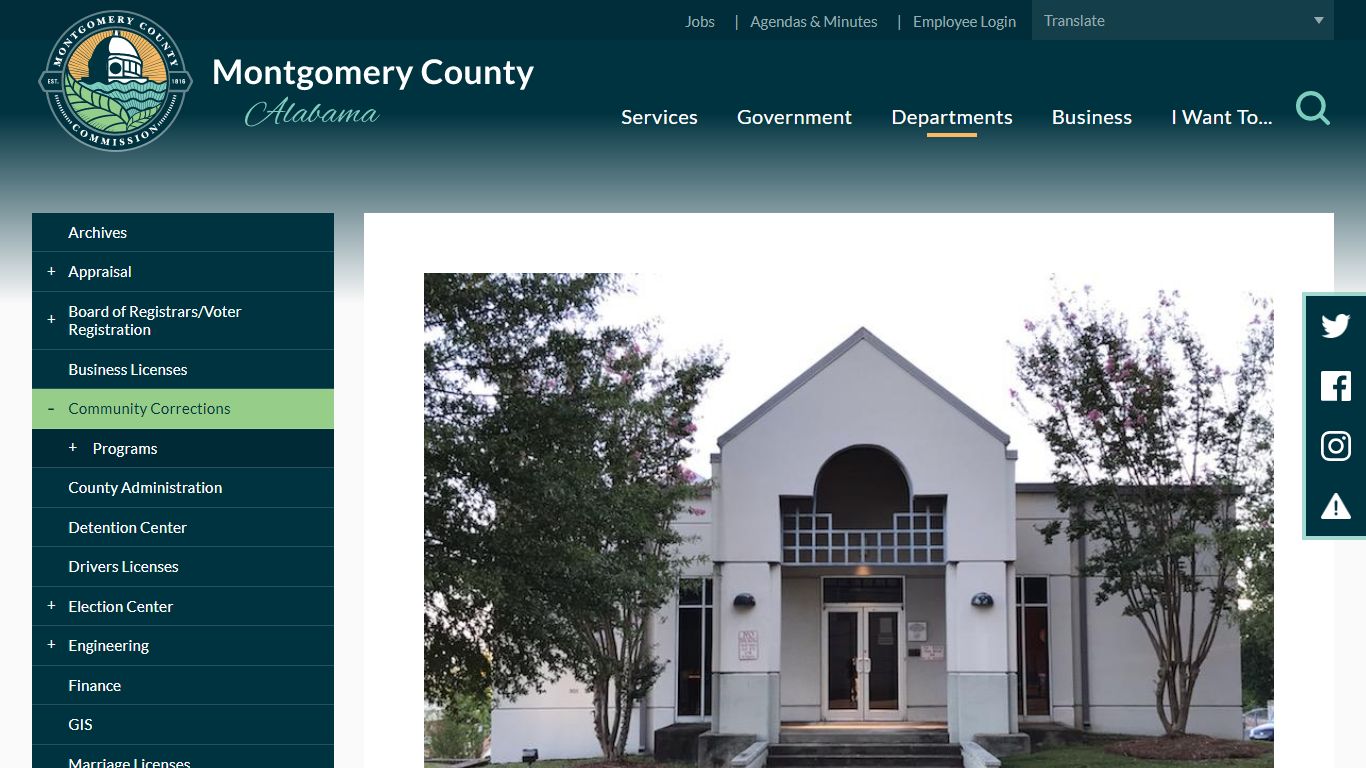 Community Corrections | Montgomery County, AL